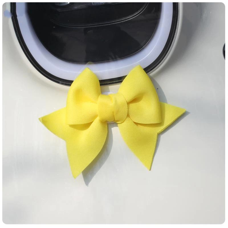 Motorcycle Helmet Ornaments Electric Bike Helmet Bow Style Bowknot For Car Body Decoration Accessories For Girls