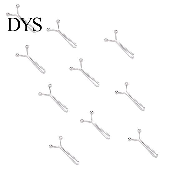 No Damage Waist Clip 10Pcs Tightener for Pants, Reusable Cincher Adjustable Loose Jeans, Sewing Waistband Skirts Slimming Buckle