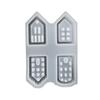 Silicone House Mold for Candle Making Plaster Casting Mini House Molds for Holiday Celebrations Crafting