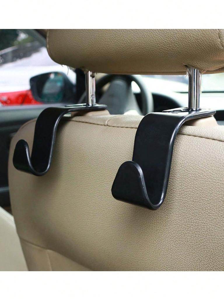 2pcs Car Seat Back Hooks, Universal Vehicle Seat Hook Hanger, Car Interior Accessories, Hidden Multifunctional Organizer, Car Back Seat Hooks