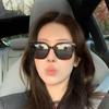 New fashionable large-frame cat-eye sunglasses for women, high-end trendy outdoor driving sunglasses for men
