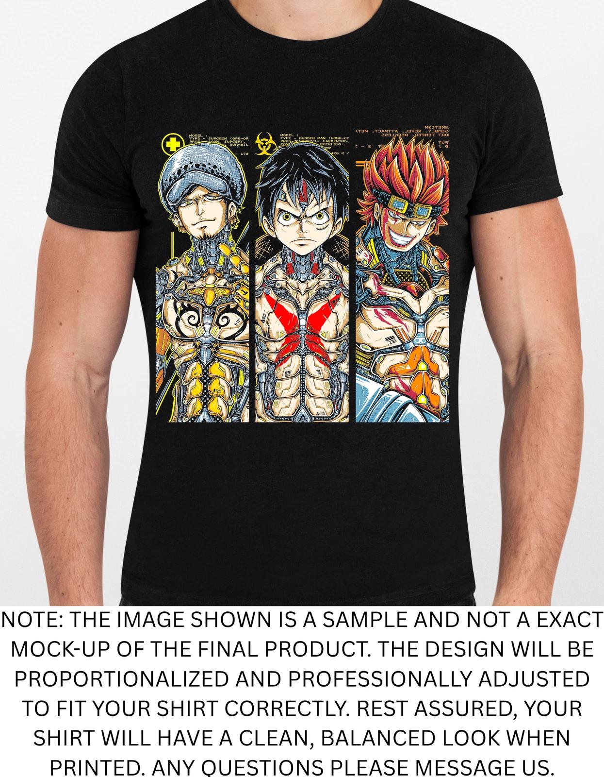 Men s and Women s T-shirts Anime 03 Graphic XXXXL