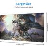 Monster Hunter Large Mouse Pad, Anime Desk Mat, Gaming Mouse Pad, Non-slip, Waterproof, Office De...