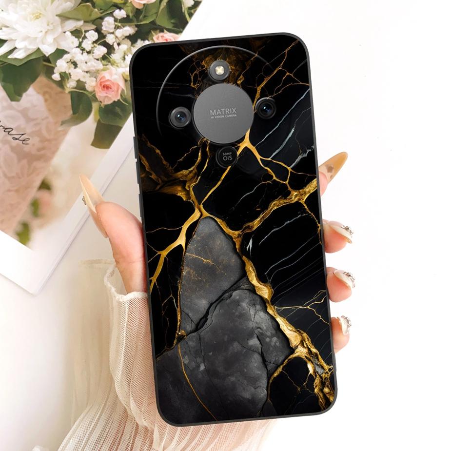 For Honor X9d Case Magic8 Lite Cute Fashion Cartoon Cover Soft TPU Phone Case For Honor Magic 8 Lite X 70 HonorX9d HonorX70 Bags