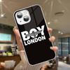 Fashion Brand B-Boy L-London Tempered Glass For Iphone 14 13 12 11 Pro Mini XS MAX 14Plus X XS XR Fundas