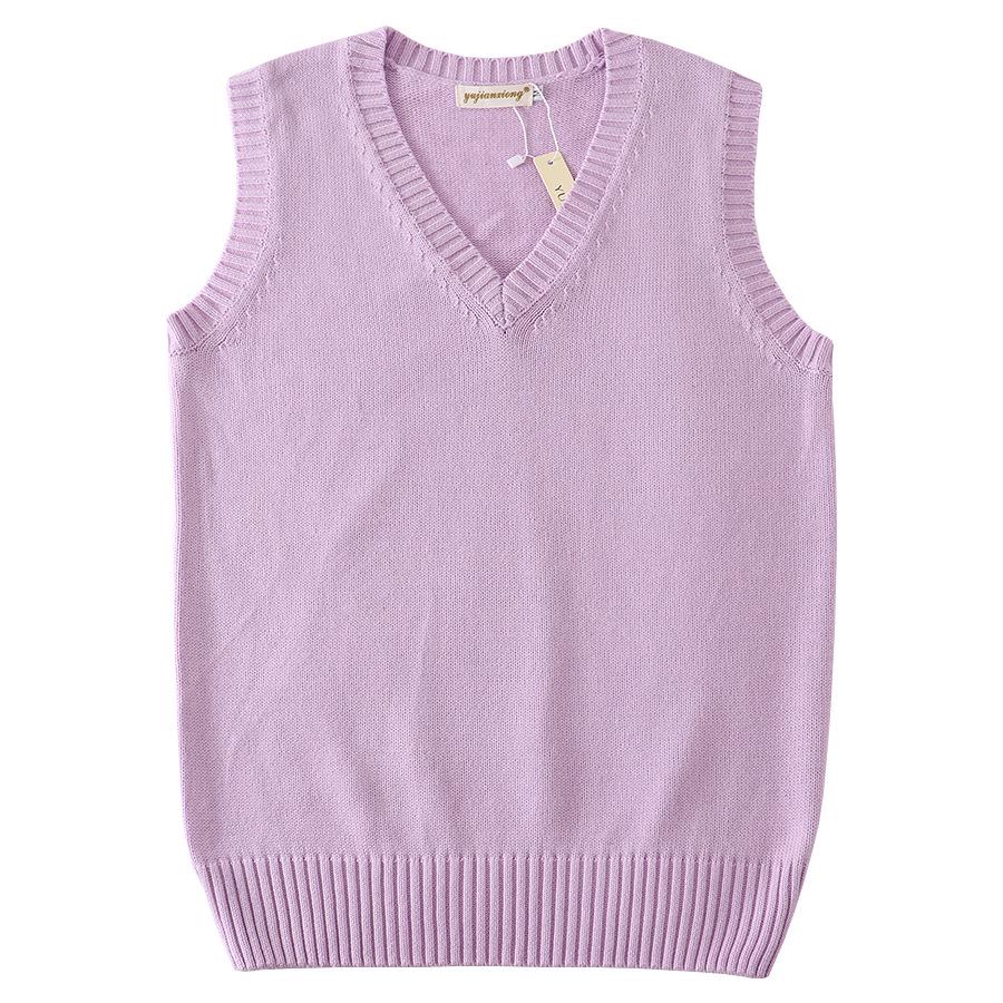British College Style JK Uniform Vest, Japanese-Inspired Sweater