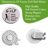 Magnetic Ball Marker Hat Clip Magnetic Sports Golf Marker Holder Ball Markers Hat Clips Sets Golf Ball Marker Gloves Holders
