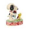 JIM SHORE Snoopy Woodstock Gift 6017864 &