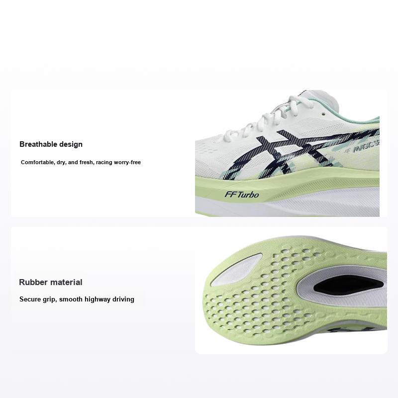 ASICS Magic Speed 4 Белые Синие Мужские Кроссовки 1011B875-100 44.5