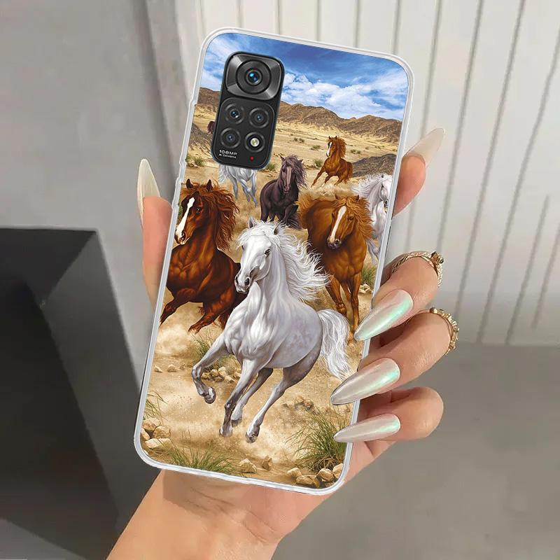 Horse Great Beauty Galloping Phone Case for Xiaomi Redmi Note 15 14 14S 13 12S 12 Pro 11S 11 Plus 11T 11E 10S Soft Funda Print S