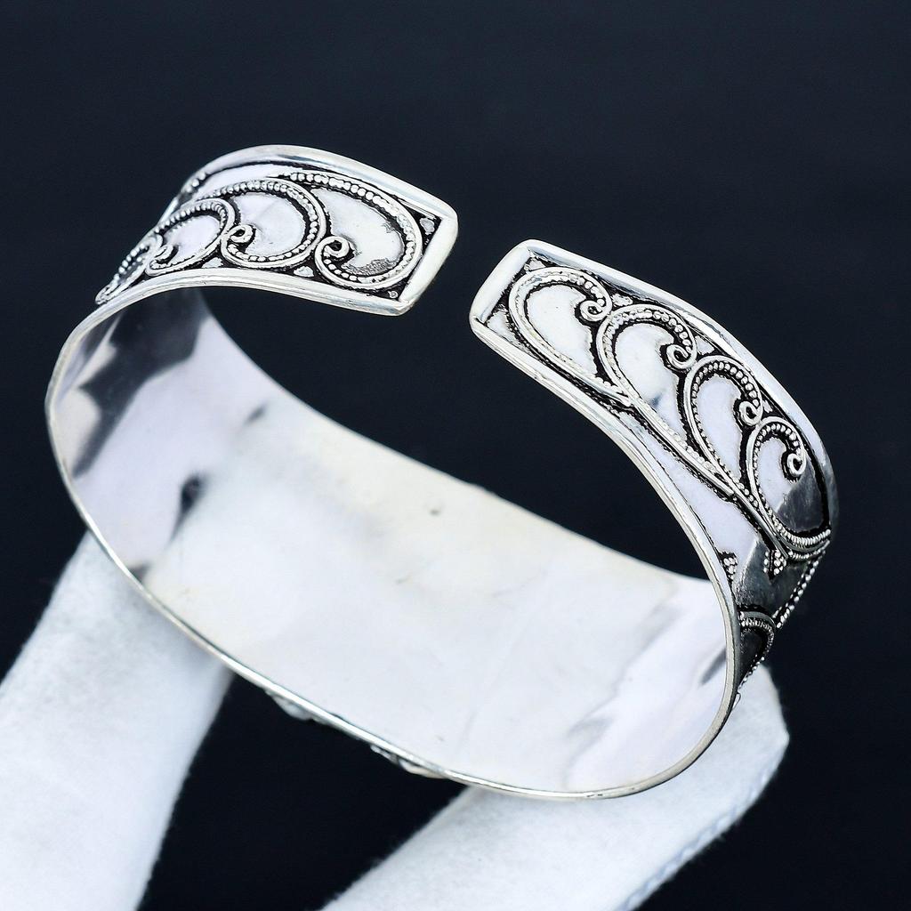 Londoner Topas Herz Edelstein Armband, Armreif Verstellbares Armband, 925 Sterlingsilber Schmuck, Verlobungsgeschenk, Londoner Topas Armband Neujahrsgeschenk
