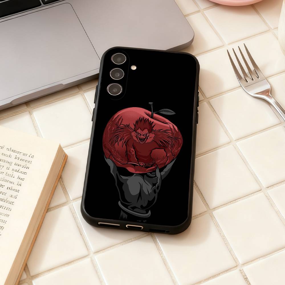 D-Death Anime N-Note  Phone Case For Samsung Galaxy A73,A72,A71,A70,A53,A52,A51,Others Soft Black Shell