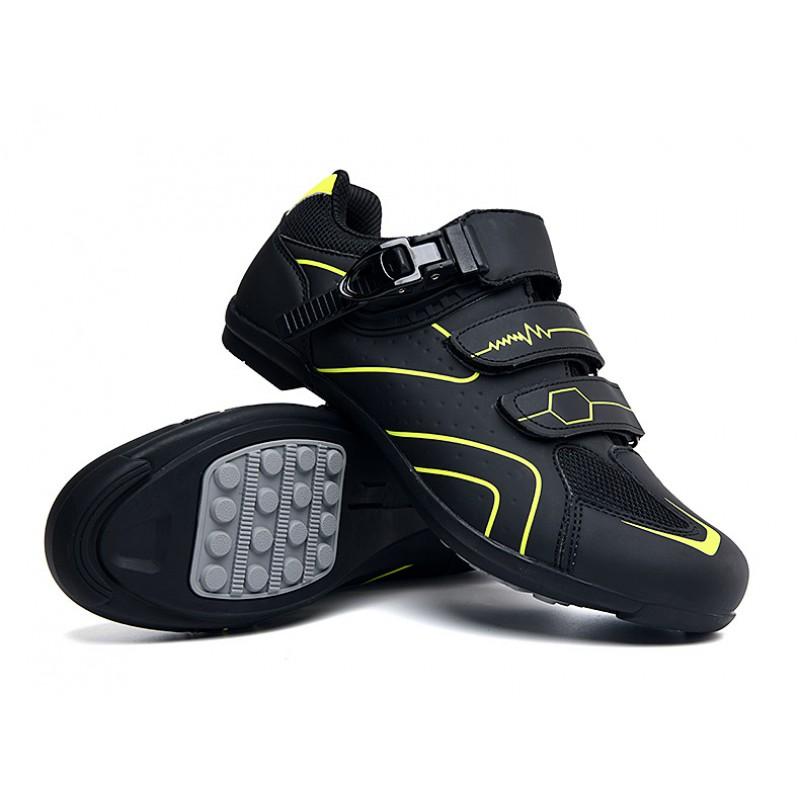 Unisex Road Mountain Bike Cycling Shoes With Stiff Sole Breathable Supportive Fit Outdoor Riding
