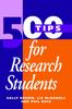The 500 Tips for Research Students Book