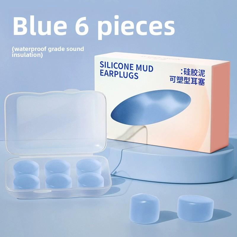 SIAC Silicone Earplugs Waterproof Noise Reduction Earplugs for Sleeping, Swimming, and Studying