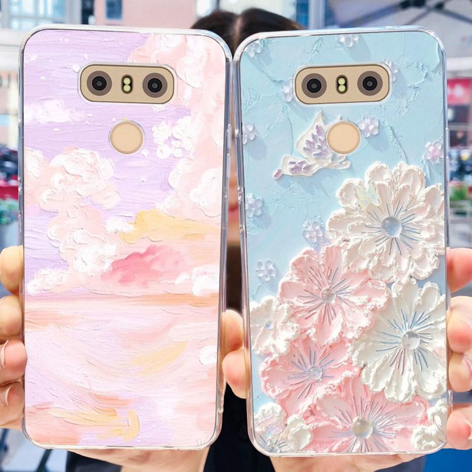 Lovely Painted Case For LG G6 G6+ H870 LS993 VS988 LGM-G600L Soft Silicone TPU Back Cover For LG G6 Plus G6plus Phone Cases