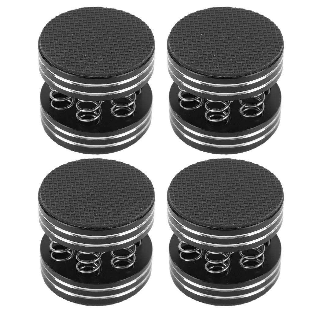 Lautsprecher-Isolationsfüße Stoßdämpfend Rutschfest Feder HiFi-Lautsprecherständer für Verstärker Plattenspieler Subwoofer 4 Stück