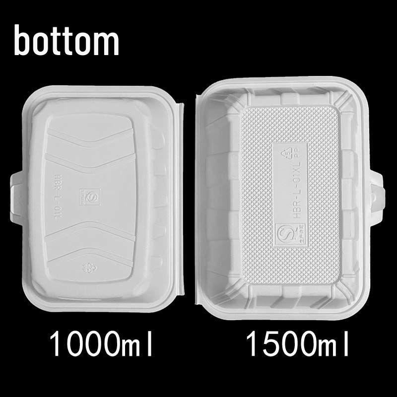 Six-Compartment Disposable Takeaway Box for Oyster, Scallop, Eggplant, and BBQ Dishes