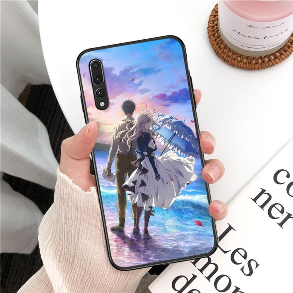 Violet Evergarden Phone Case For Huawei P 8 9 10 20 30 40 50 Pro Lite Psmart Honor 10 Lite 70 Mate 20lite
