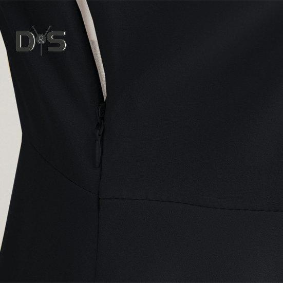 Elegant Ladies Dress Dot Printed Lapel Collar Bow On Waist Sweet Style Casual Party Dress Sleeveless Tight Waist Slim Mid-length Dress Women Summer