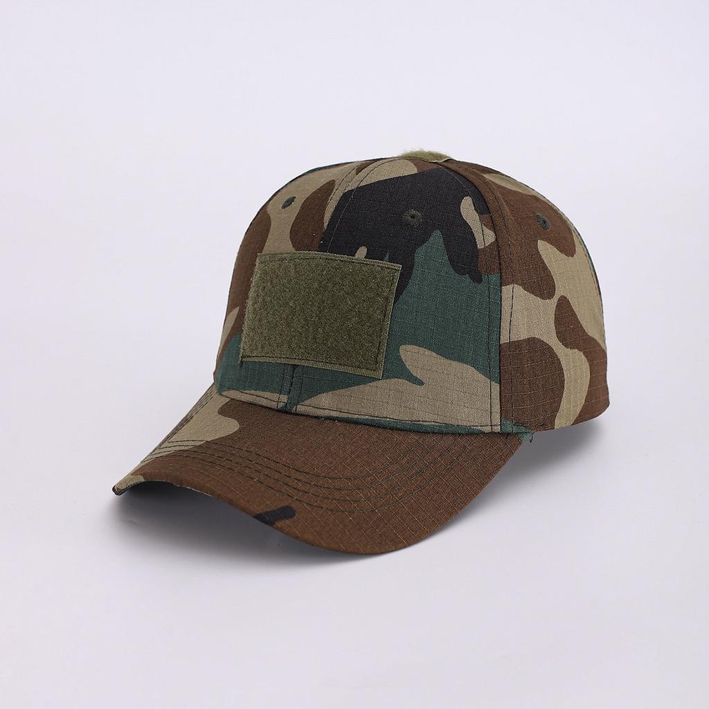 Military Fans Outdoor High-Quality Python Velcro Baseball Cap Men'S Tactical Camouflage Hat Sports Mesh Cap