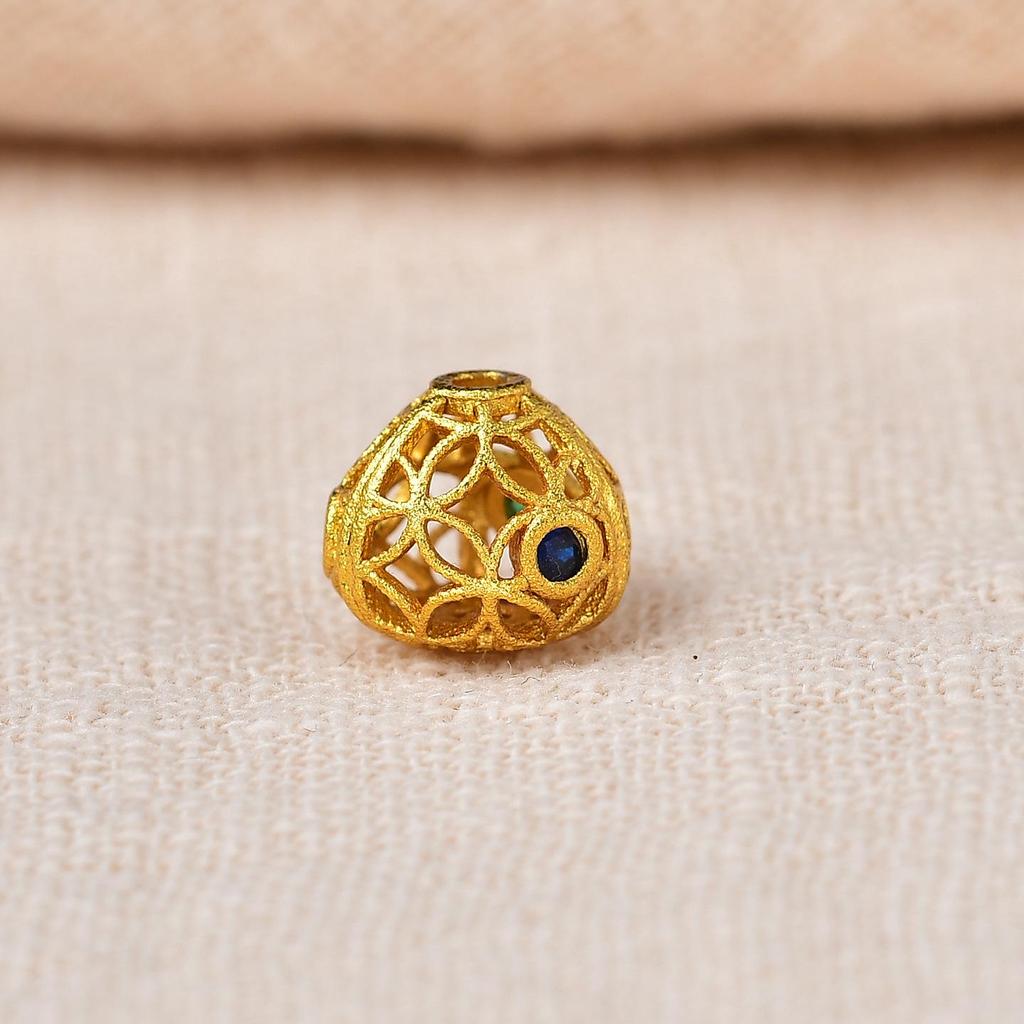 Vintage Gold Spacer Beads for DIY Bracelets & Necklaces – High-Grade Crystal Accessories with Strong Color Protection