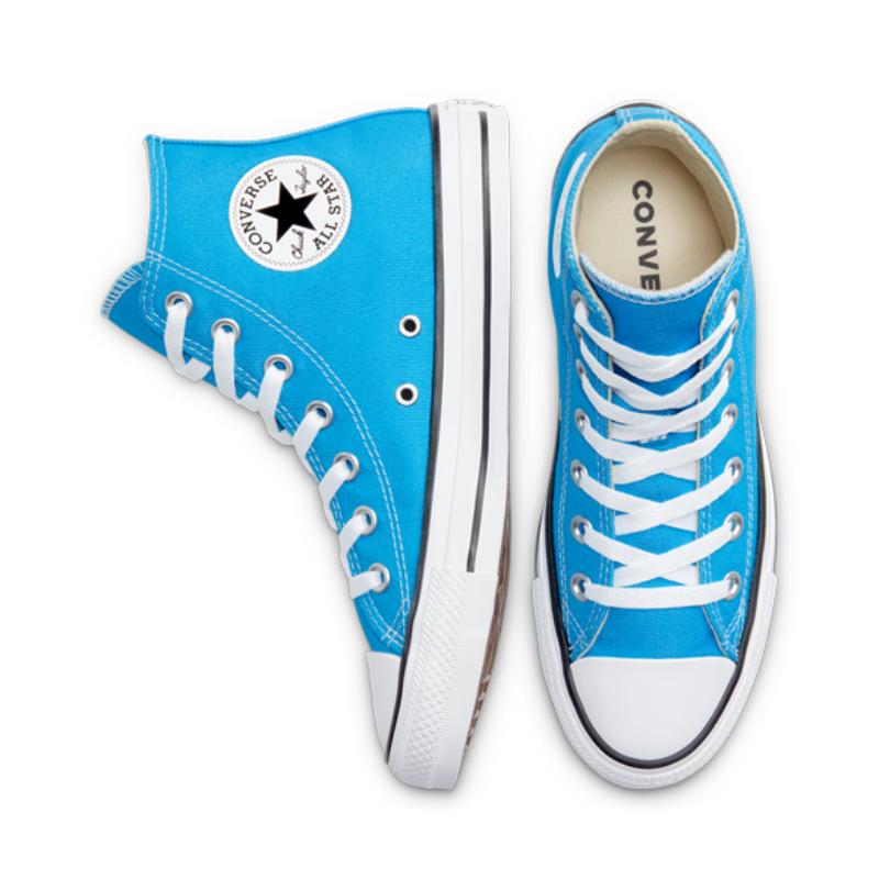 Converse Chuck Taylor All Star Comfortable and Versatile High-Top Espadrilles Unisex Sky Blue