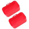 Silicone Air Cooker Pot for Ninja DZ201 Foodi 8QT Dual Fryer With Brush and Clip Cooking
