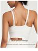 European-American Double Strap Yoga Camisole Bra with Fixed Cups
