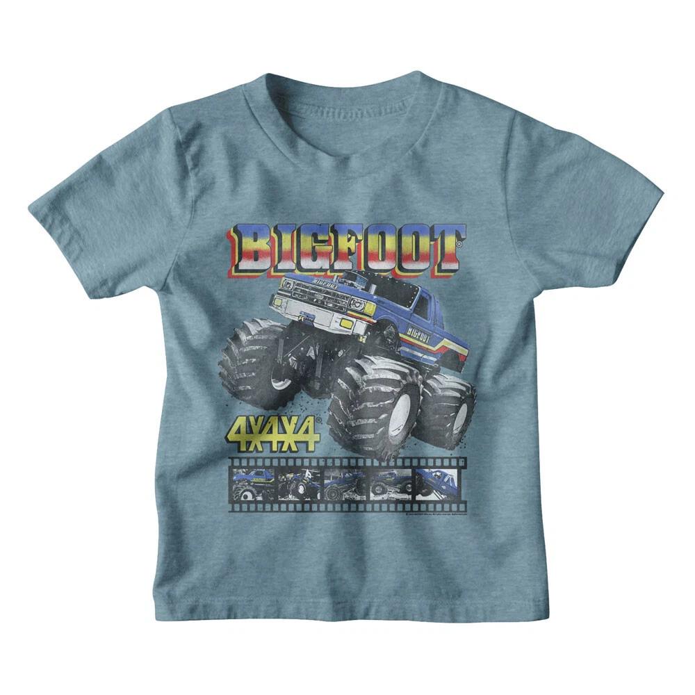 Bigfoot The Original Monster Truck Film Reel 4x4x4 Youth T Shirt 3XL
