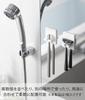 Yamazaki Silicone Suction Cup Toothbrush X X Tower Floating Storage Toothbrush Toothbrush 10296 Holder, White, W5.2 D2.3 H6cm, Series, Stand, Holder,