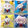 Action Anime ShangriLa Frontier Cushion Cover Soft  EasyWash Pillow Case  Versatile for Couch Bed Travel and Office