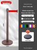 Retractable Queue Barrier Post with Belt