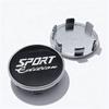 4pcs Sport Edition Logo Badge Emblem Car Wheel Center Caps 54MM Clips 49MM Wheels Hub Cap Rim Hubcaps Dust Cover Car Accessories