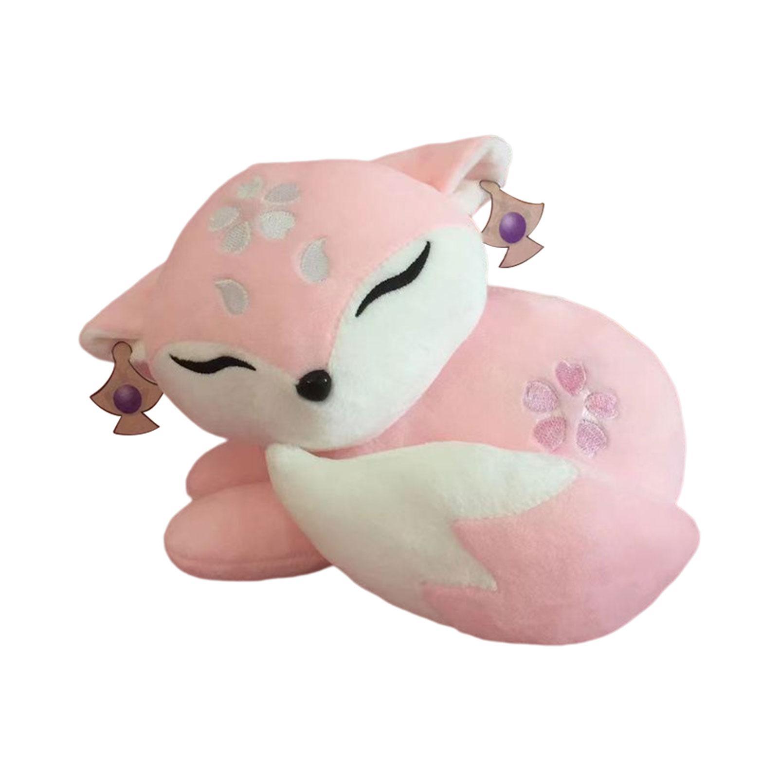

Плюшевая кукла аниме Yae Miko Pink Fox, плюшевая игрушка 20 см, милая мягкая плюшевая кукла, игрушки, реквизит для косплея, подушка для любителей игр