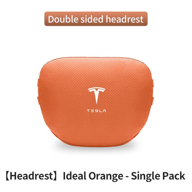 Support de tête pour voiture, support lombaire, coussin de soutien lombaire, oreiller de cou pour Tesla Model 3, Model Y, Model S, Model X, accessoires d'intérieur de voiture
