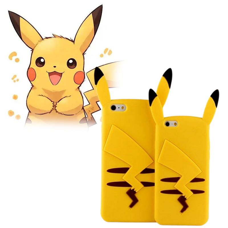 Pokemon Pikachu Silicone Phone Case For Samsung Galaxy Note3 With Shockproof Protection