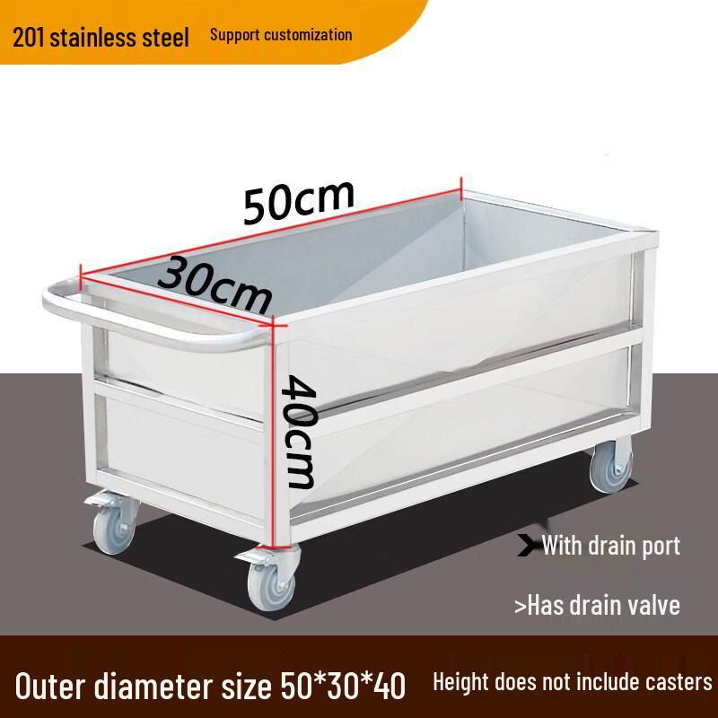 Mobile 304 Stainless Steel Multipurpose Sink