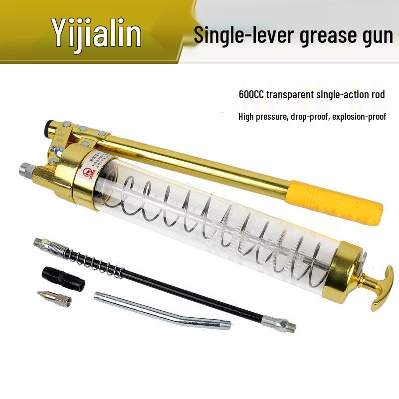 Mini One-Hand High-Pressure Grease Gun with Auto Air Venting