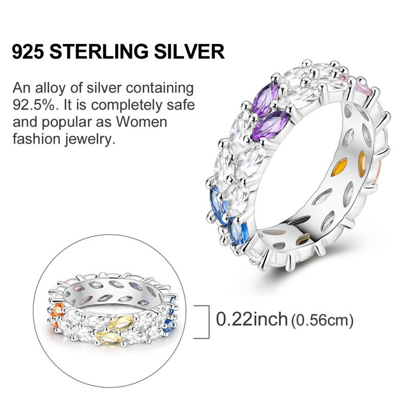 copper Women Rings Sparking Zirconium Ring LOVE Wedding Rings Ideal For Engagement Jewellery Anniversary Gift High Quality