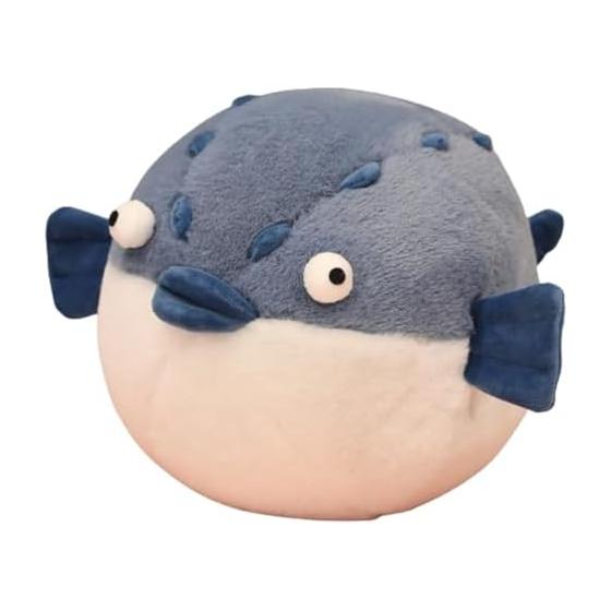 Crocodile Puffer Fish Stuffed Animal Body Pillow Animal Present Healing (Puffer Fish)