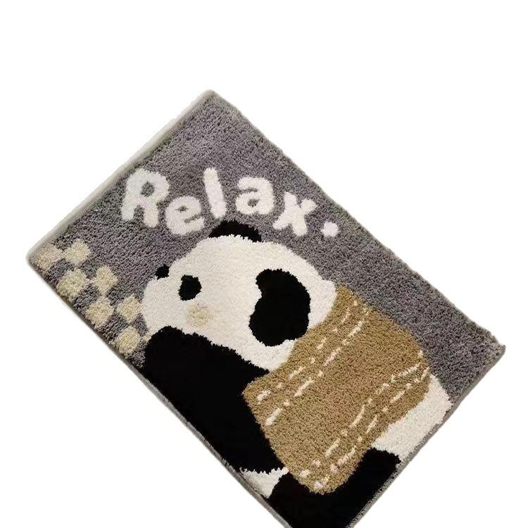 Cute Cartoon Thick Floor Mat Absorbent Bathroom Floor Mat Wear-resistant Bathroom Floor Mat