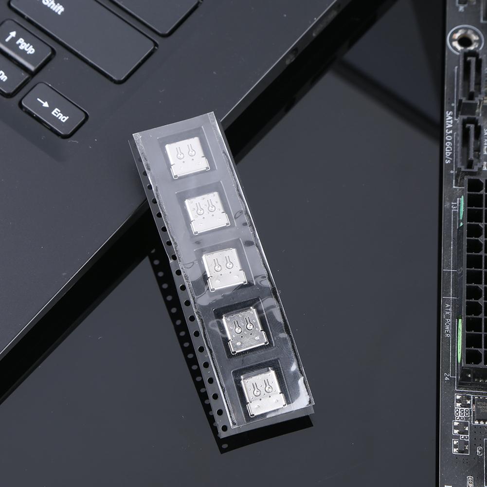 5PCS USB C Charging Connector for Xbox Series X S Controller Type-C Charger Connector Socket Port Controller Charging Accessory