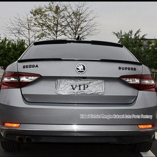 Skoda Octavia & Superb 2020-2025 M4 Style Rear Lip Spoiler for Sports Modification