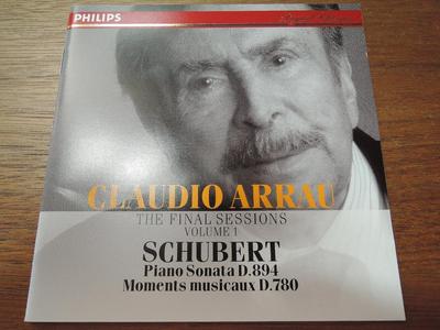 CD ARRAU (CLAUDIO); SCHUBERT - Schubert : Piano Sonata No. 18 In G PHCP5098 Japan ObiClassical Used