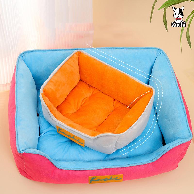 New autumn and winter thickened and warm pet nest, soft, comfortable, fashionable and simple universal nest for cats and dogs