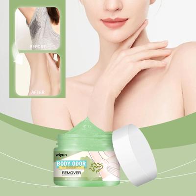 La crème de soin Anti-transpiration des aisselles nettoie la transpiration et les odeurs des aisselles, crème de soin du corps parfumée rafraîchissante et longue durée