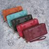 Women Long Wallet Pu Leather Card Holder Large Capacity Multi-function Coin Purse Clutch Money Bag Phone Handbag
