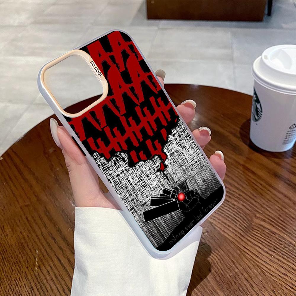 

Anime Skibidi TV hot poster pattern Phone Case Gradient IMD Colorful Silver Suitable case for iPhone17 16 15 14 13 12 Pro Max iPhone Air