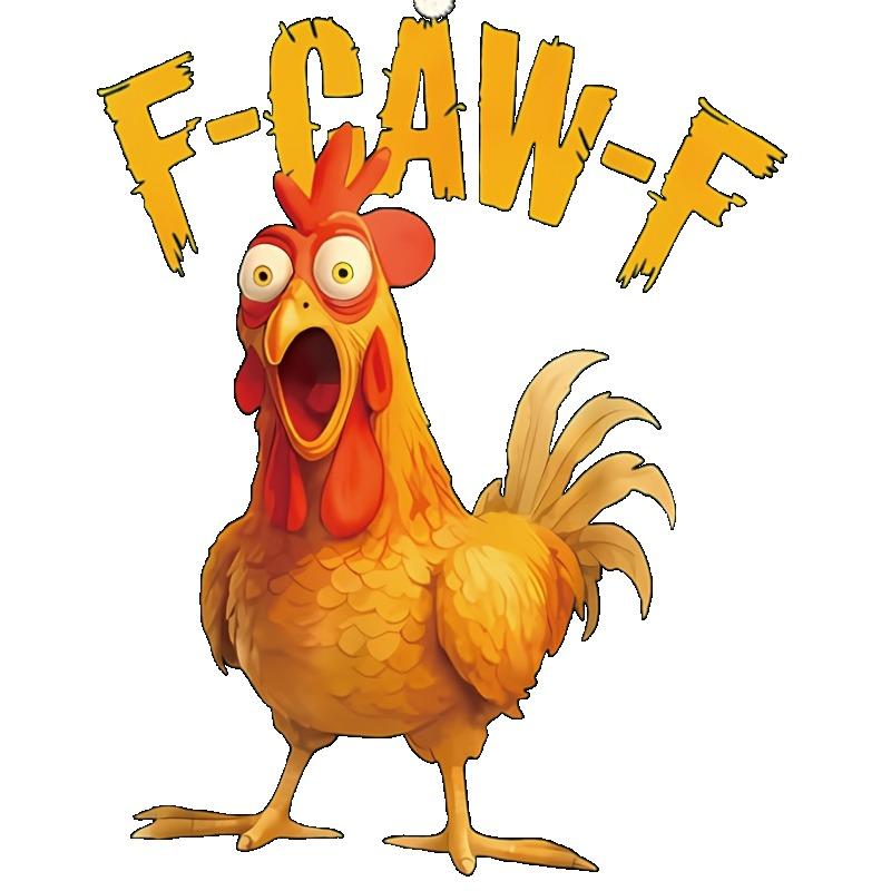 Oversize T-shirt Czarny F Caw F Nadruk z Kogutem Codzienne Ubranie dla Kobiet Letnia Streetwear Modny Top